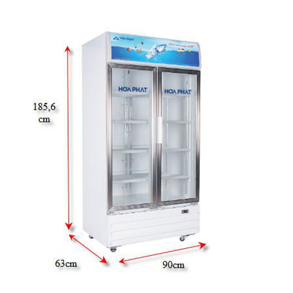 Tủ mát Hòa Phát 2 cánh 723 lít HSR-D6723